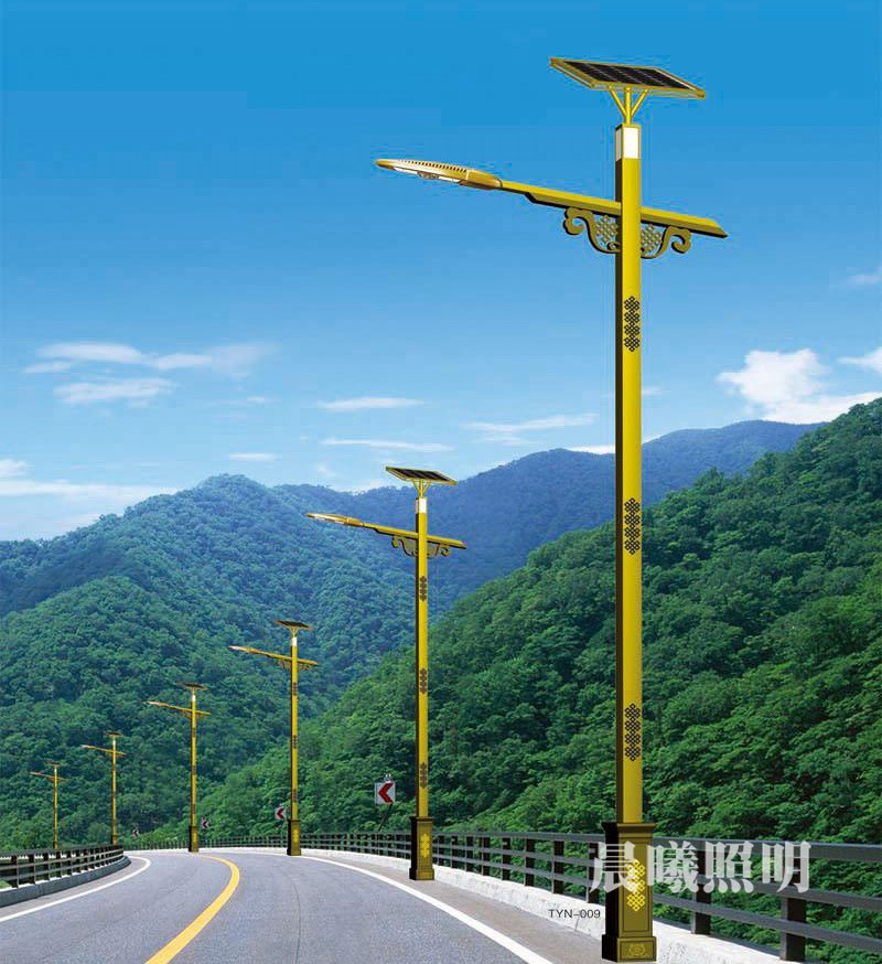 鄉(xiāng)鎮(zhèn)道路8米太陽(yáng)能路燈